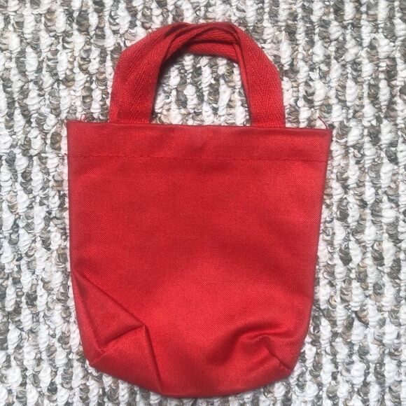 Vintage 1980’s Tiny Tote Red Blue Green - Picture 3 of 8